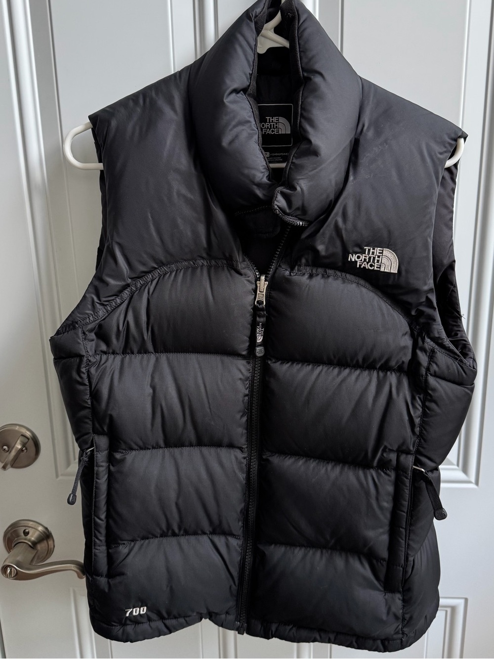 The North Face Black 700 Down Puffer Vest